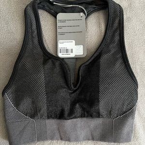 NWT Gymshark Gray Bra XS